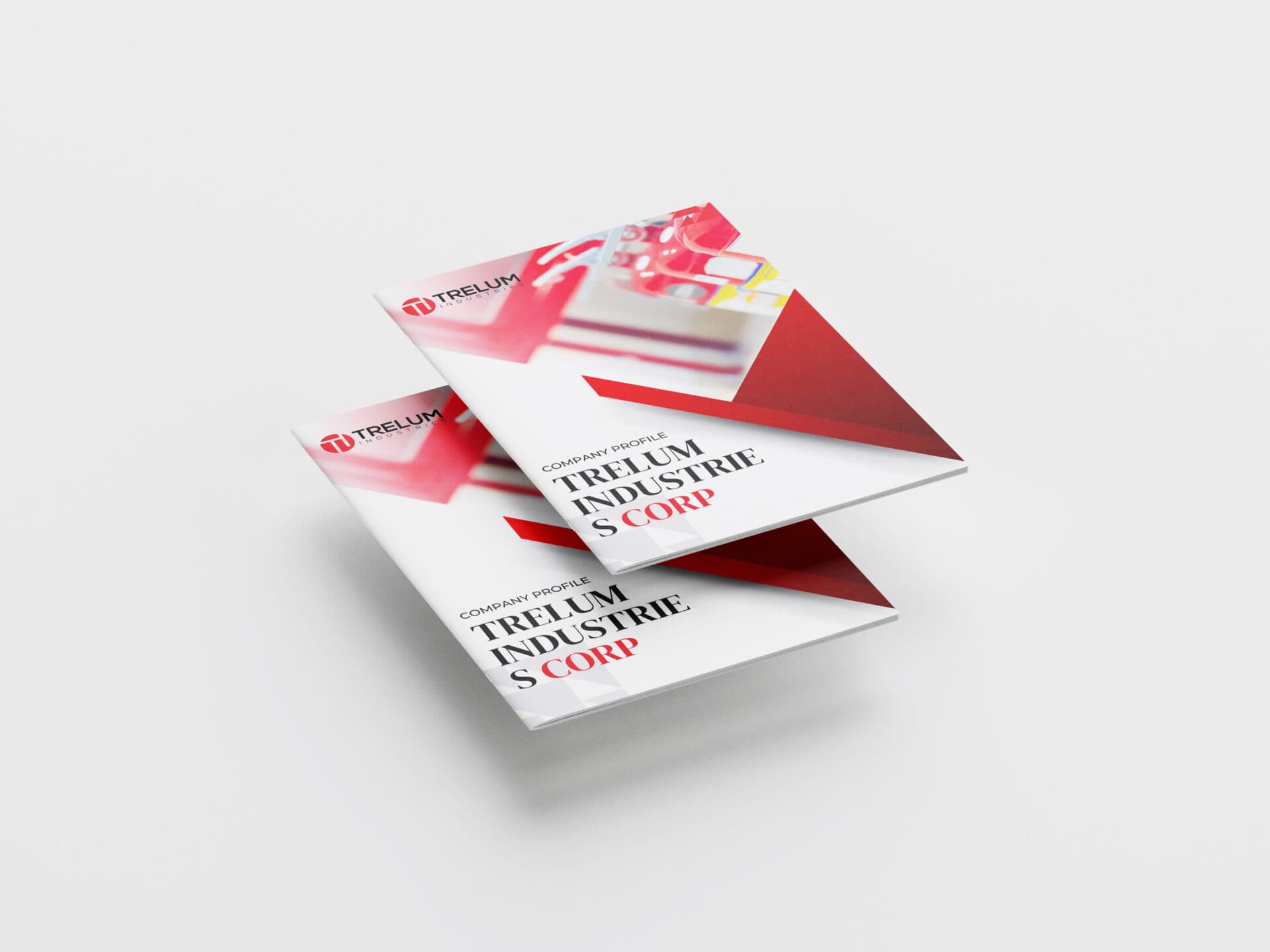 Trelum Industries - portfolio project cover