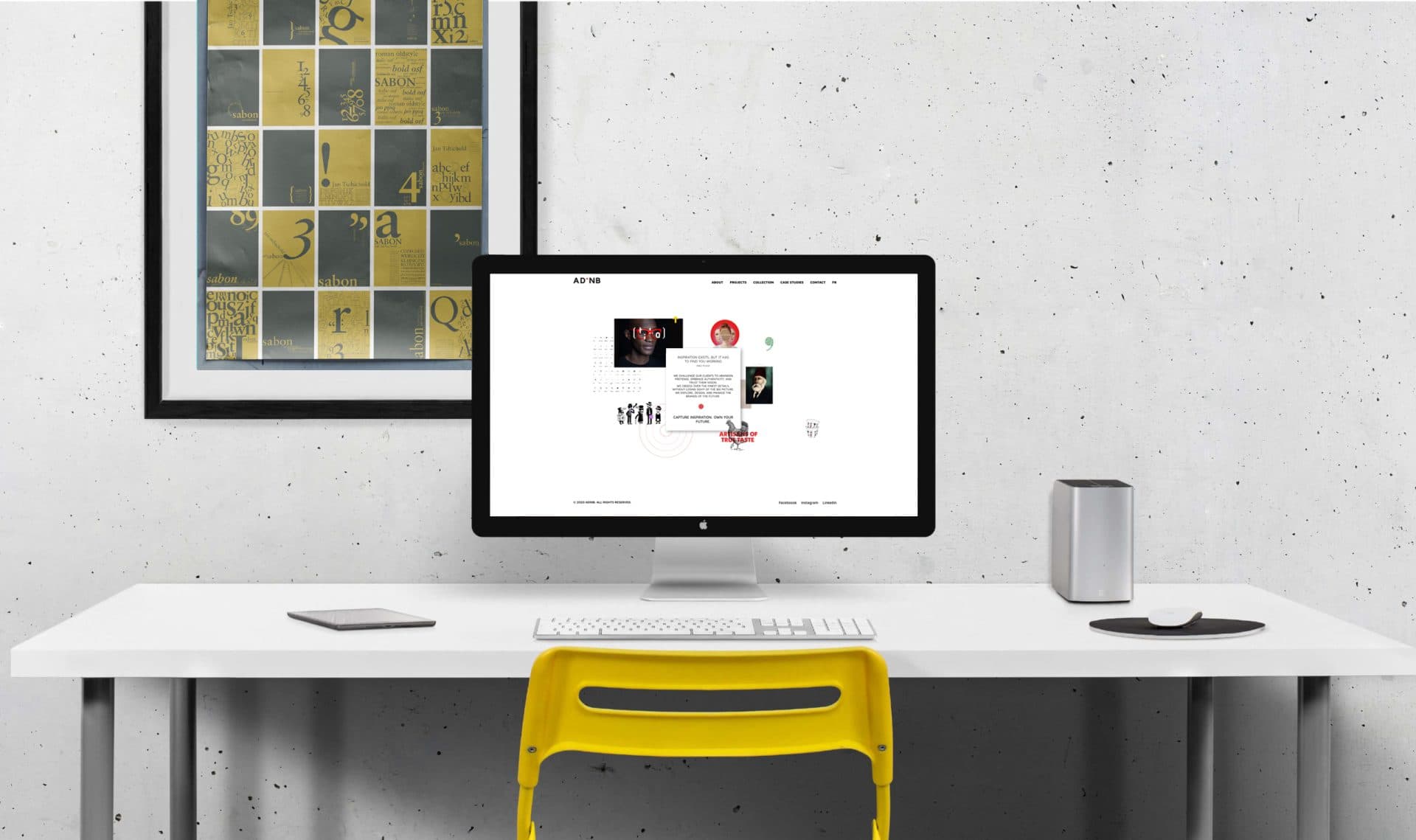 AdinB – Website Development - portfolio project cover