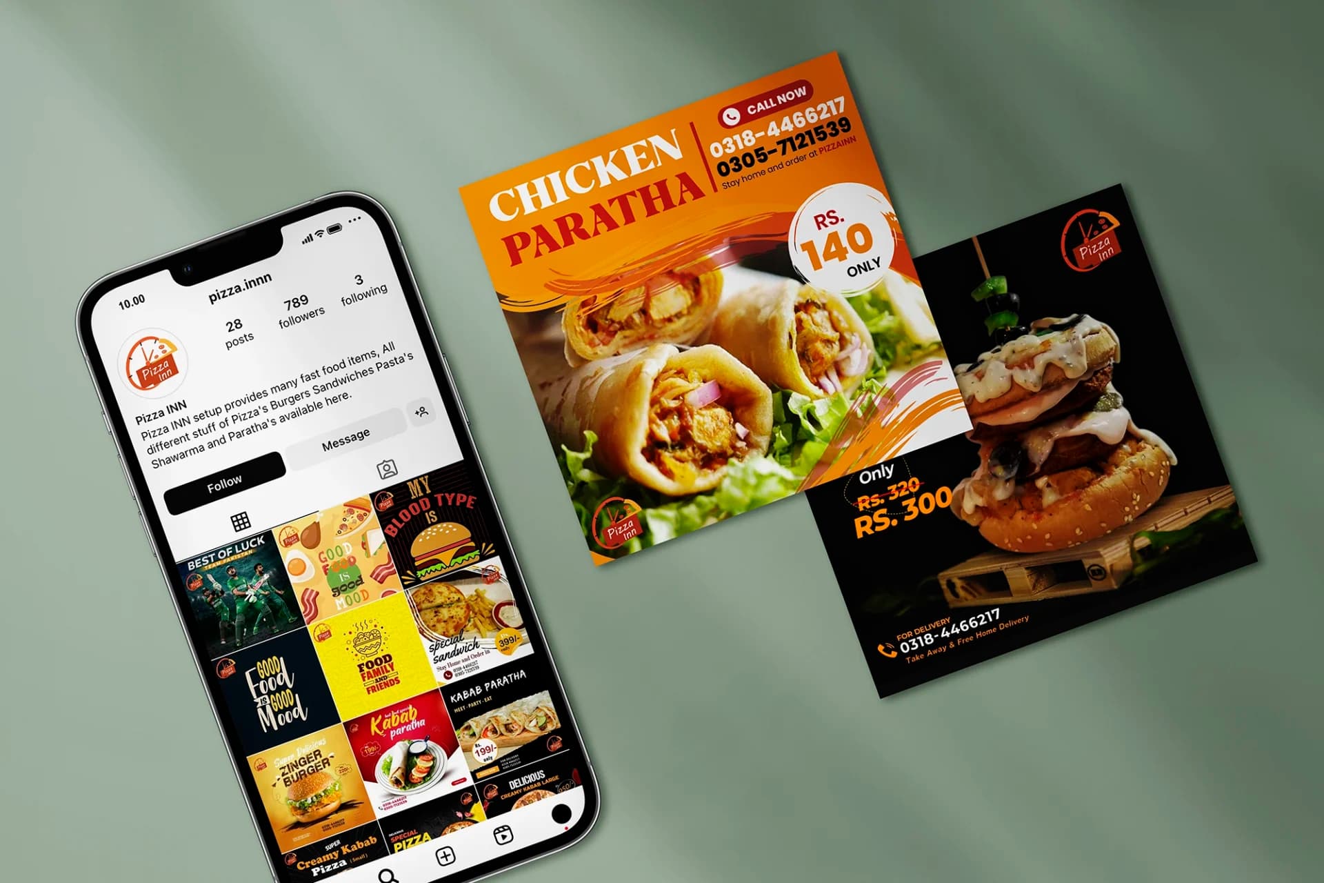 Pizza Inn Restaurant - portfolio project cover