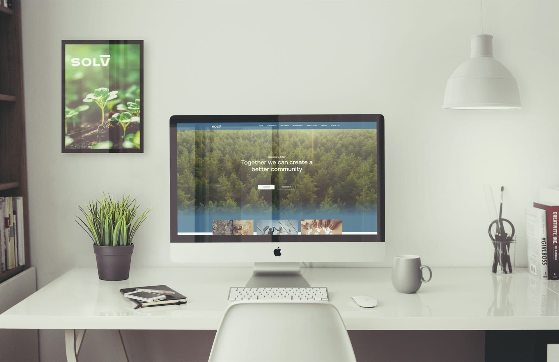 SOLV WordPress website development