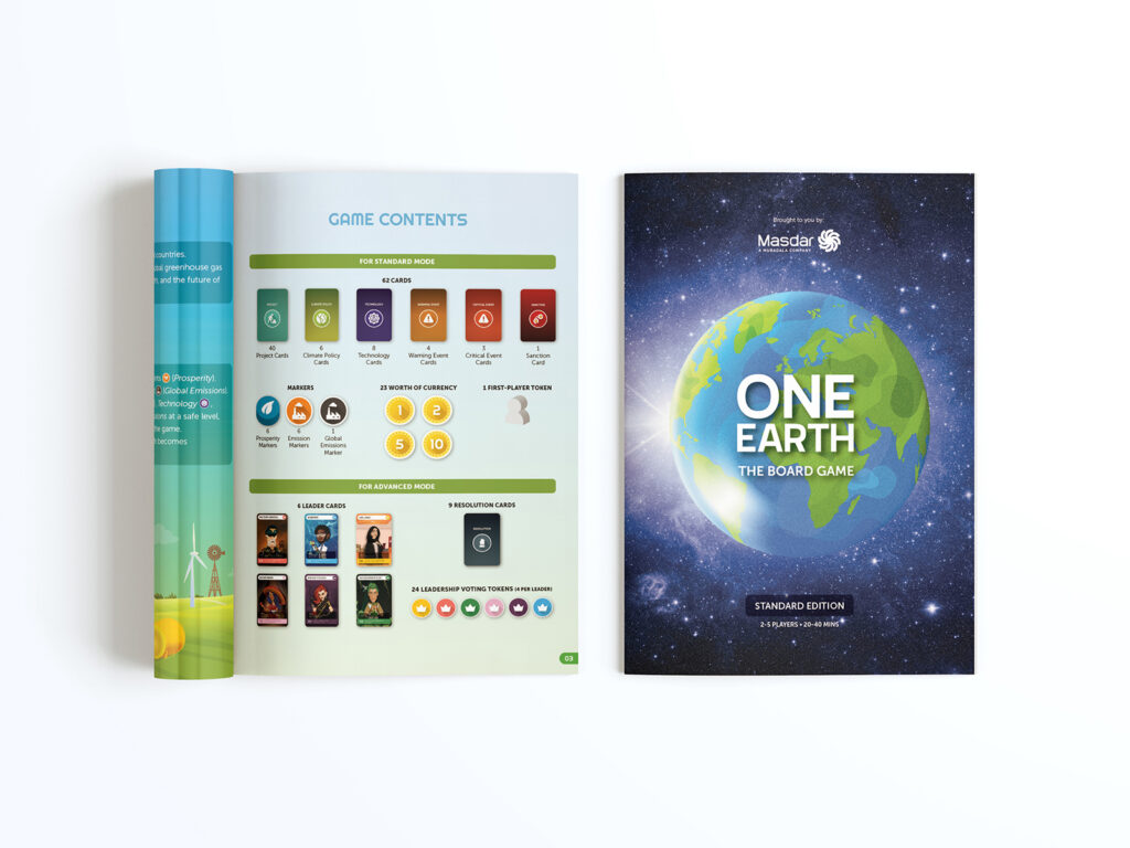 One earth game quidebook