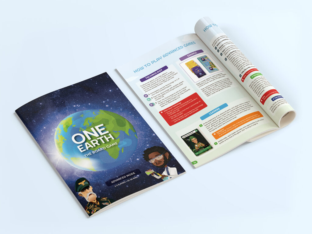 One earth game quidebook