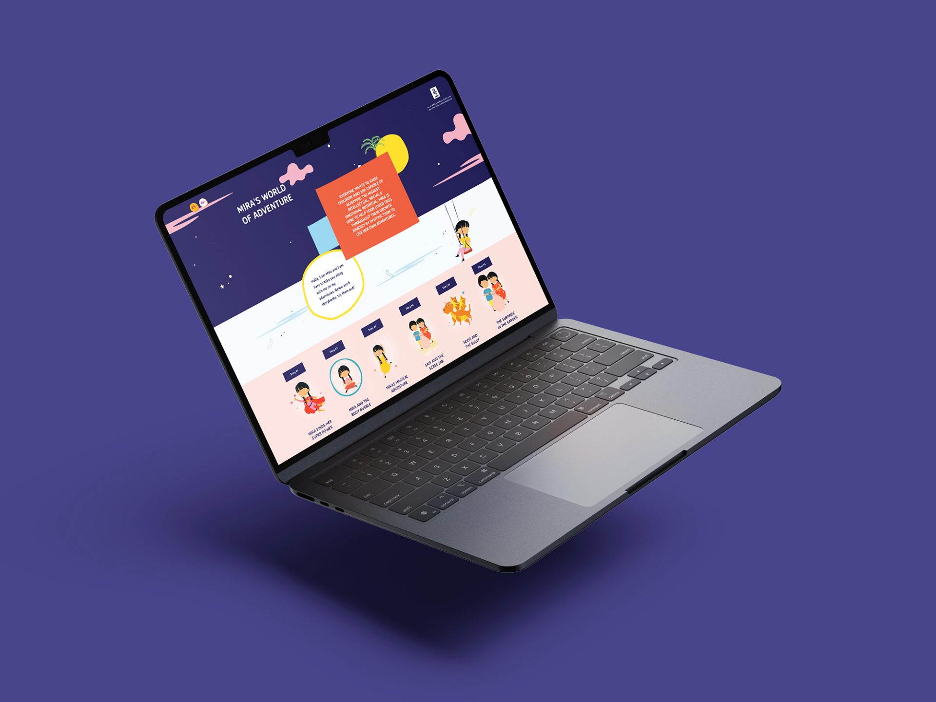 Mira Stories - Web design and development services - Muhammad Adeel