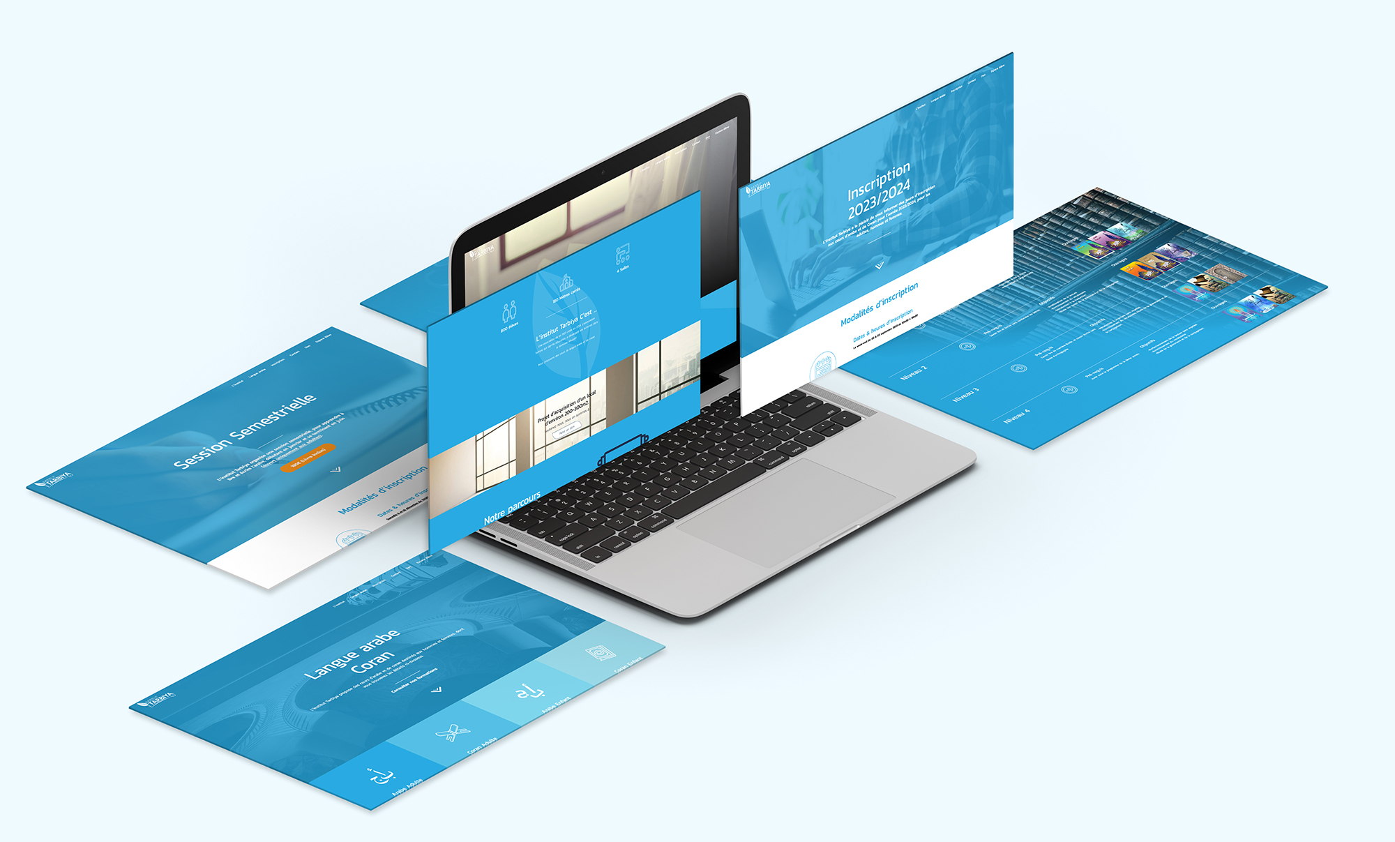 Tarbiya Institut - Web design and development services - Muhammad Adeel