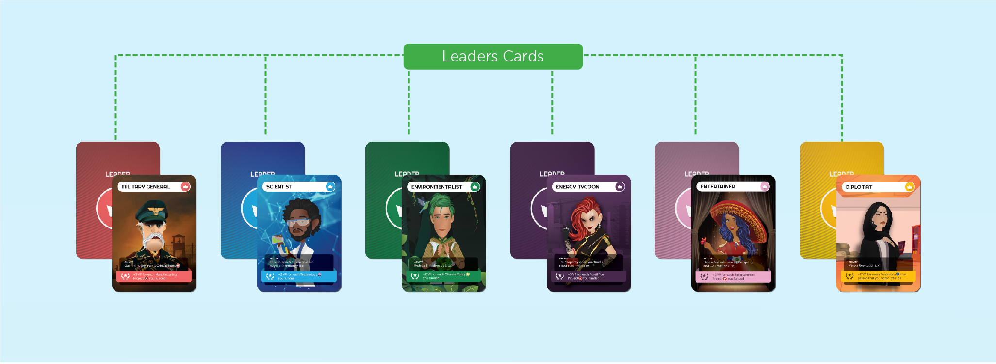 One earth leader card