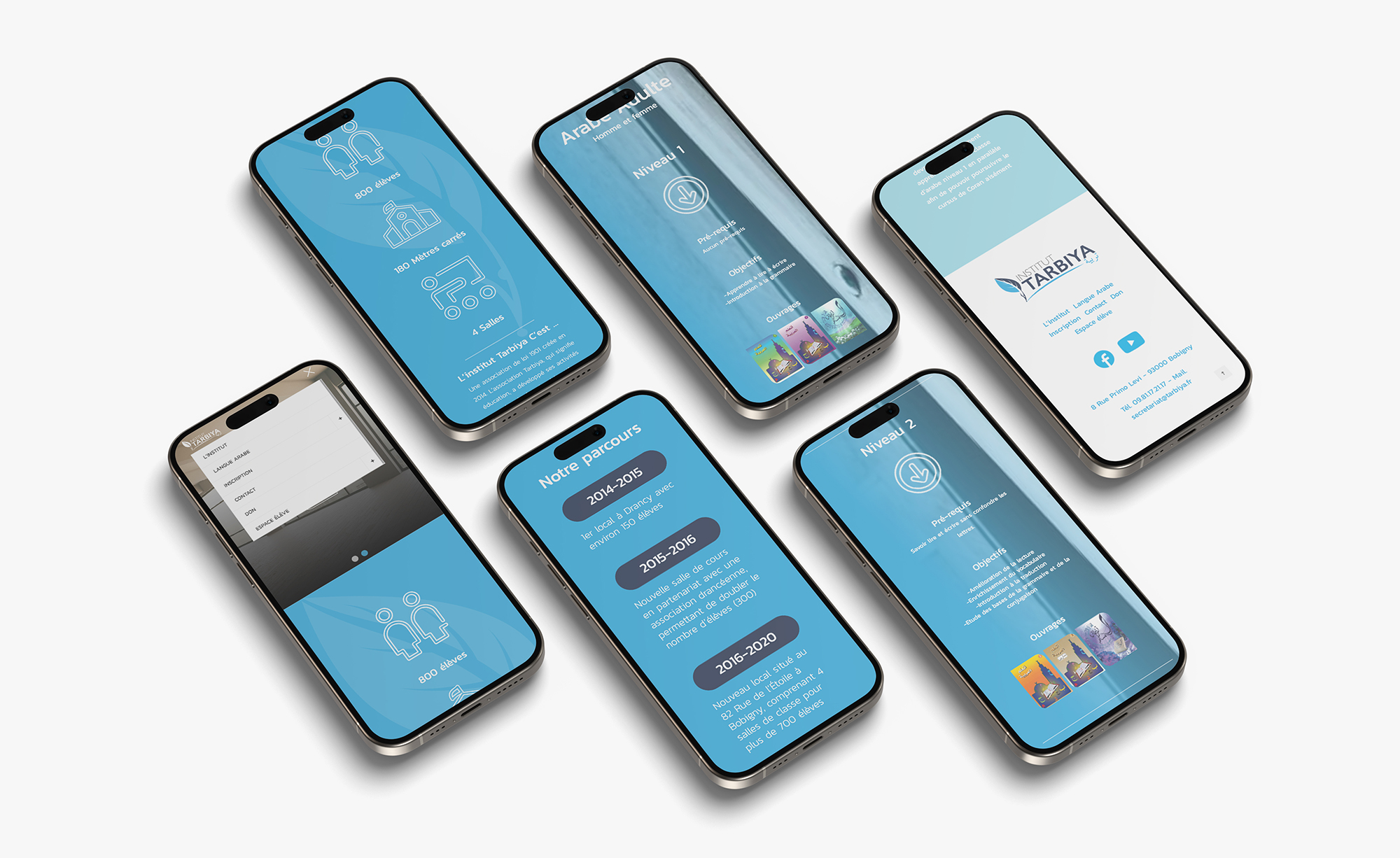 Tarbiya Institut - Web design and development services - Muhammad Adeel