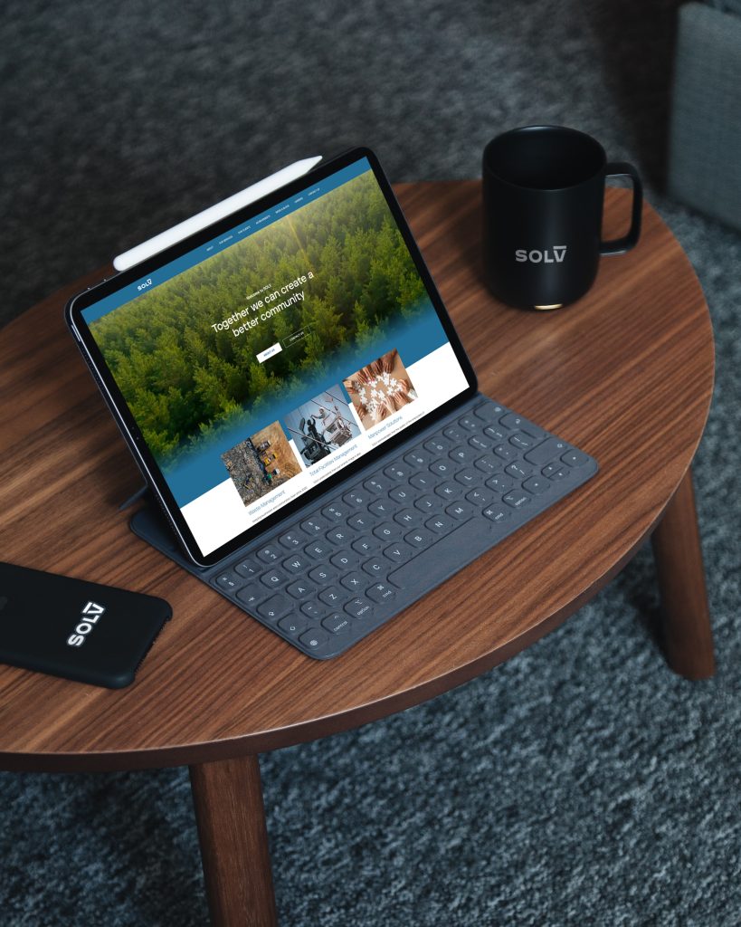 Solv website tab view