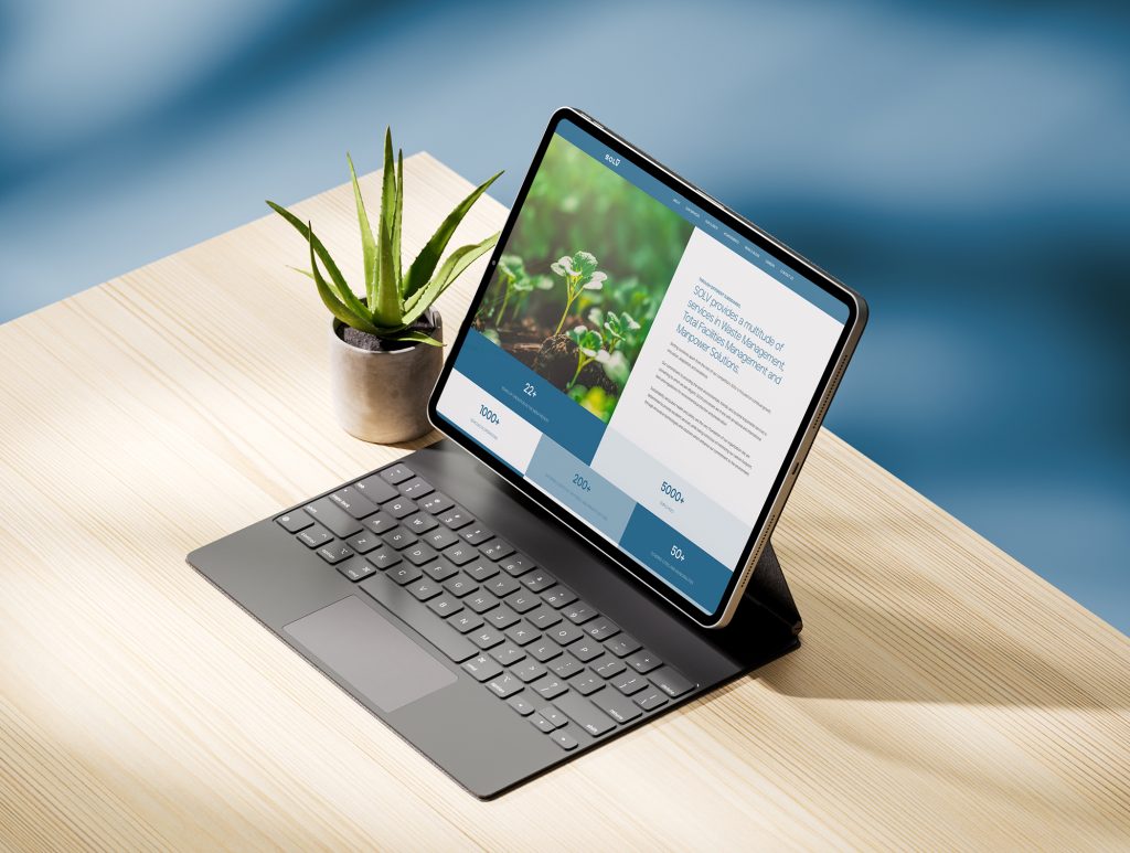 Solv website tab view