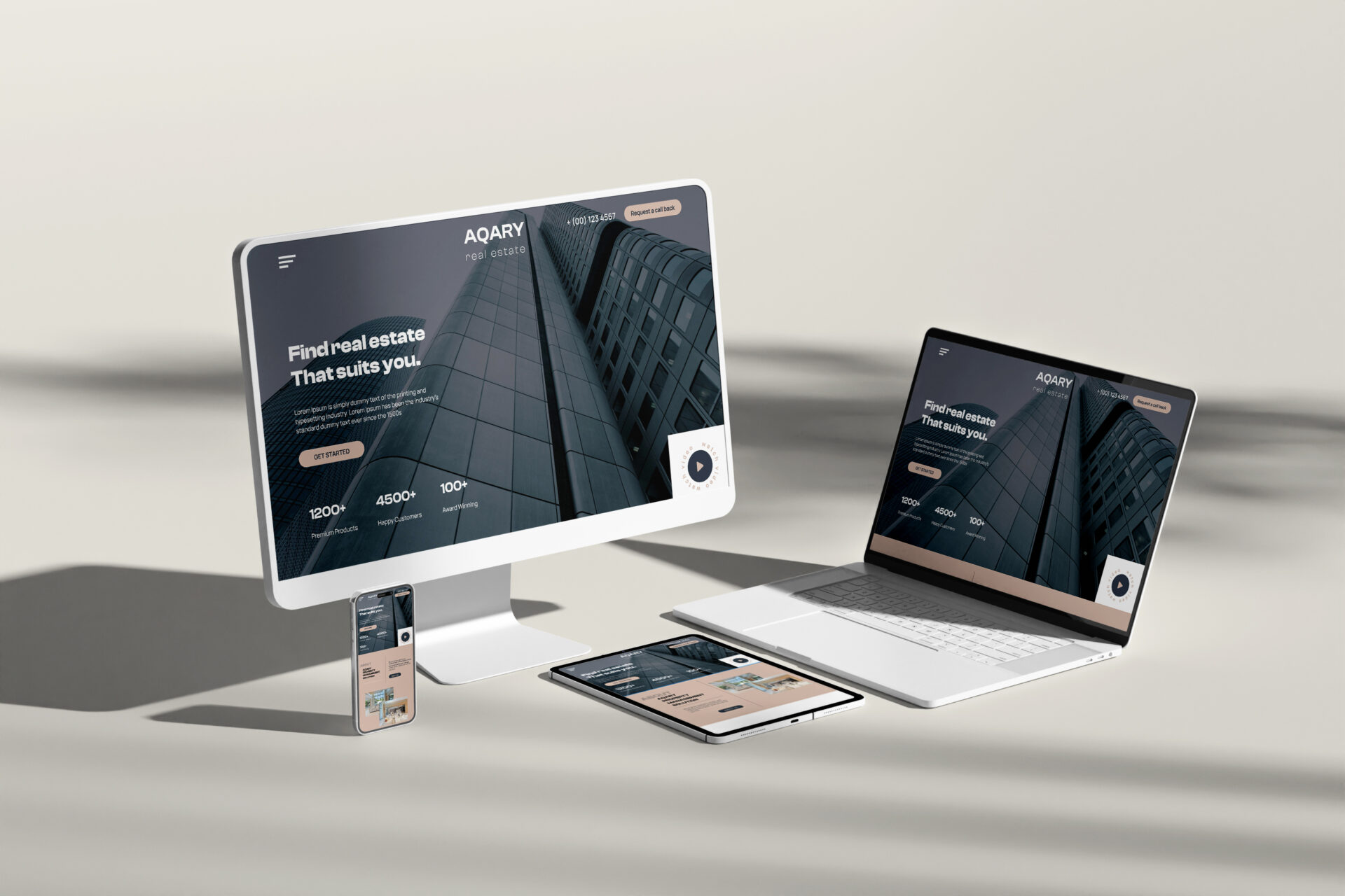 Real estate website Design